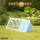 COZY PET Triangular Rabbit Hutch Cozy Pet Blue Guinea Pig Hutches Ferret Runs RH05BL 10