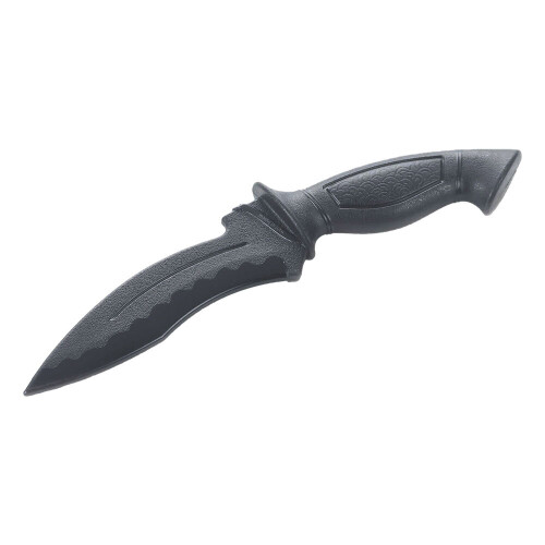 PLAYWELL BLACK POLYPROPYLENE "DRAGONS CLAW" TRAINING KNIFE