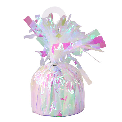 (Iridescent, 24PCS) Time to Sparkle  Heavy Balloon Weights Helium Foil Birthday Baby Shower Wedding Party Decorfor Table Floor