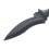 PLAYWELL BLACK POLYPROPYLENE "DRAGONS CLAW" TRAINING KNIFE 3