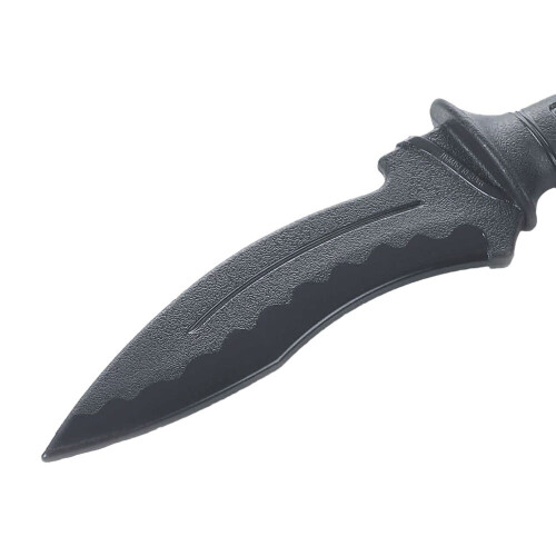 PLAYWELL BLACK POLYPROPYLENE "DRAGONS CLAW" TRAINING KNIFE 2