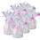 (Iridescent, 12PCS) Time to Sparkle  Heavy Balloon Weights Helium Foil Birthday Baby Shower Wedding Party Decorfor Table Floor 5