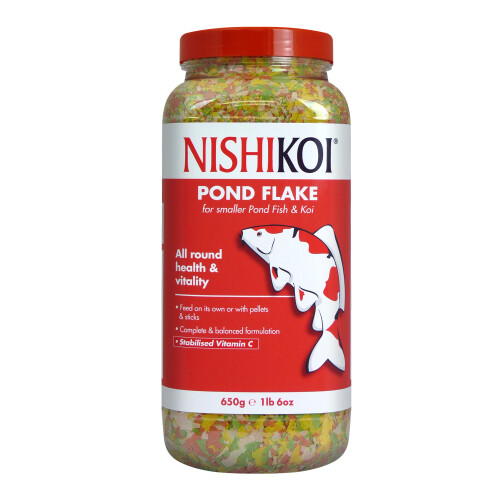 Nishikoi Nishikoi 650g Flake Fish Food