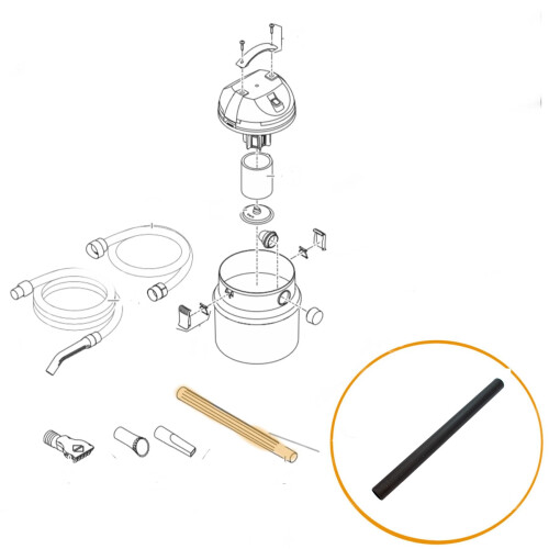 Oase Pondovac Suction Pipe Black 2
