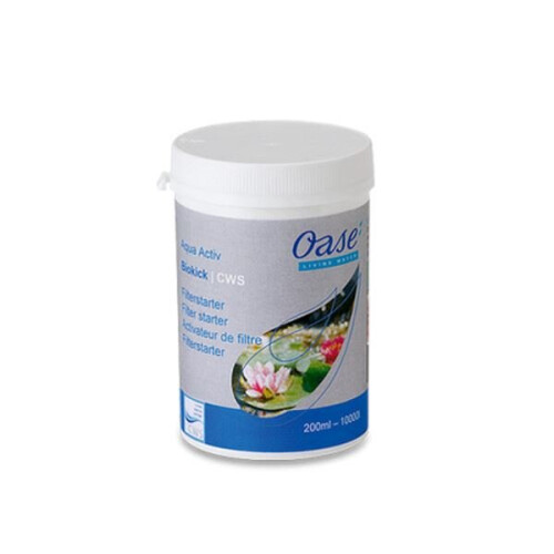 Oase AquaActiv BioKick Pond Filter Starter Bacteria, 200ml