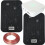 Loops 80W Mini WiFi Stereo Amplifier & 2x 70W Black Wall Mounted Speaker Audio System 1