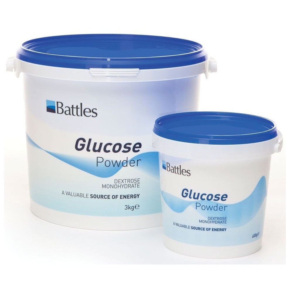 (One Colour, 3Kg) Battles Glucose Powder