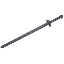 PLAYWELL BLACK POLYPROPYLENE CHILDRENS TAI CHI SWORD 28.9"