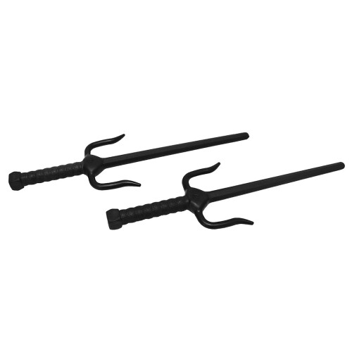 PLAYWELL BLACK POLYPROPYLENE CHILDRENS SAI DAGGERS - 13"