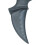PLAYWELL BLACK POLYPROPYLENE COMBAT "KARAMBIT" TRAINING KNIFE 4
