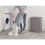 Joseph Joseph Cesto de roupa 90l cinza - Joseph Joseph 4