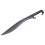 PLAYWELL BLACK POLYPROPYLENE FALCATA SWORD 1