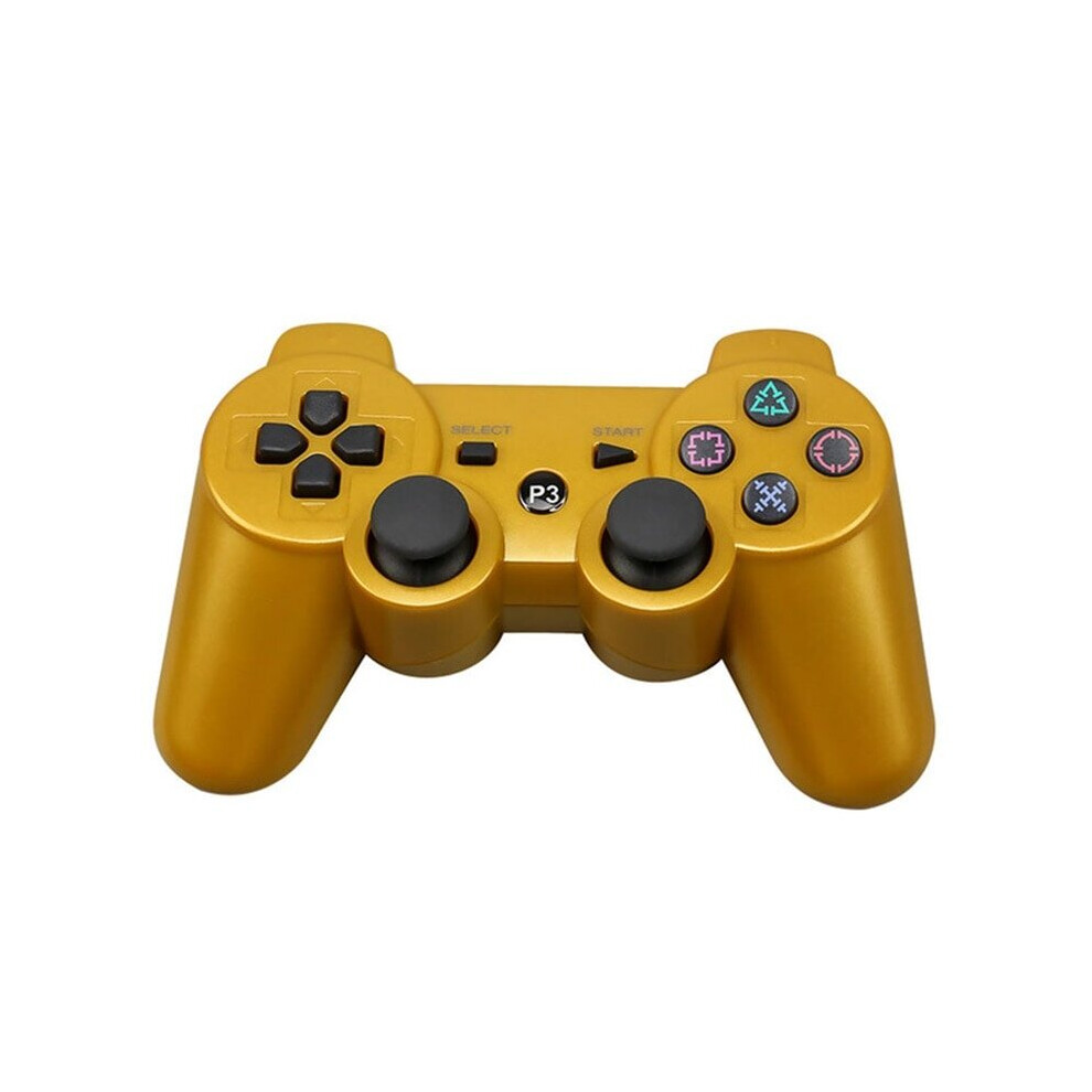 (Gold) Wireless Controller for PS3 Controller