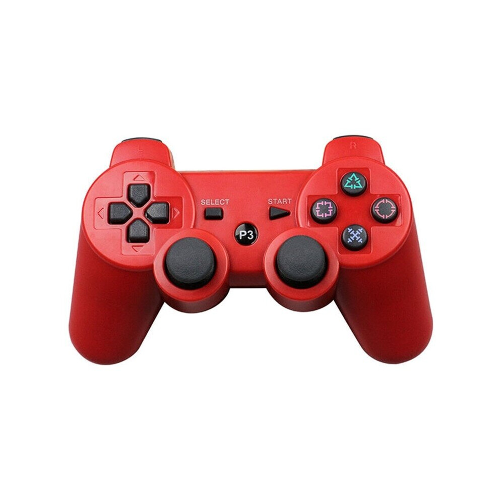 (Red) Wireless Controller for PS3 Controller