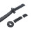 PLAYWELL BLACK POLYPROPYLENE CURVED SWORD - W215 3