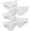 (2-3 Years, White) Just Essentials Girls Back To School 5 Pack Plain Printed Briefs 1