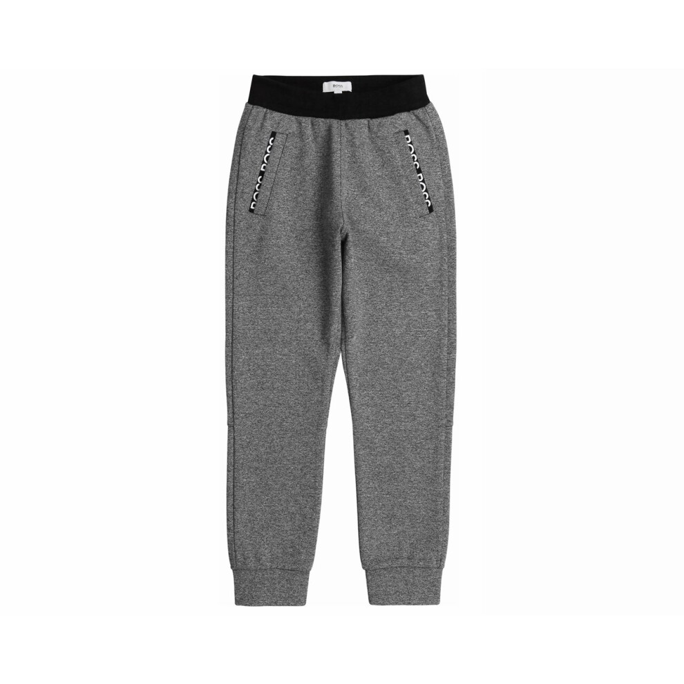 (14 Years) Hugo Boss Junior's J24663 Z40 Track Pants Grey