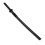 PLAYWELL BLACK POLYPROPYLENE FULL CONTACT BOKKEN WITH SCABBARD - 40" 2