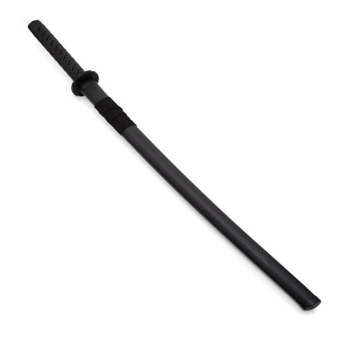 PLAYWELL BLACK POLYPROPYLENE FULL CONTACT BOKKEN WITH SCABBARD - 40" 1