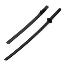PLAYWELL BLACK POLYPROPYLENE FULL CONTACT BOKKEN WITH SCABBARD - 40"
