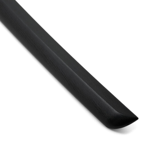 PLAYWELL BLACK POLYPROPYLENE FULL CONTACT BOKKEN WITH SCABBARD - 40" 2