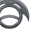 PLAYWELL BLACK POLYPROPYLENE FULL CONTACT CHINESE TRAINING RING 2