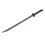 PLAYWELL BLACK POLYPROPYLENE FULL CONTACT DRAGON SWORD (E483) 1