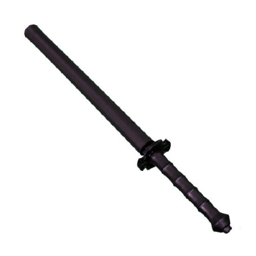PLAYWELL BLACK POLYPROPYLENE FULL CONTACT FOAM PADDED CHANBARA SWORD 20"