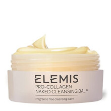 ELEMIS Pro-Collagen Naked Cleansing Balm, Limited Edition Unscented 3-in-1 Deep Cleansing Milk, Mineral Oil Free Soothing Skin Cleanser, Suitable for