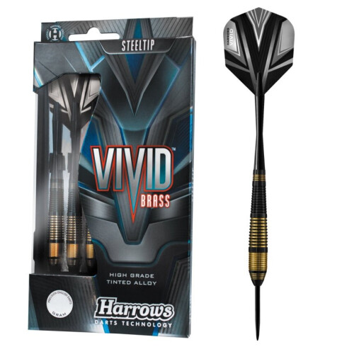 Harrows Darts Vivid Black Brass 21GM