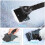 (Black) Ice Scraper Windshield Snow Removal Shovel Auto Car Windscreen Snow Frost Scraper 4