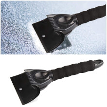(Black) Ice Scraper Windshield Snow Removal Shovel Auto Car Windscreen Snow Frost Scraper
