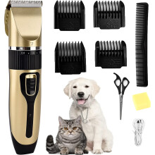 Low Noise  Dog Grooming Scissors Cat Dog Clippers Rechargeable Pet Hair Trimmer