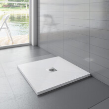 (900x900mm) Shower Tray Drain cover stainless steel strip