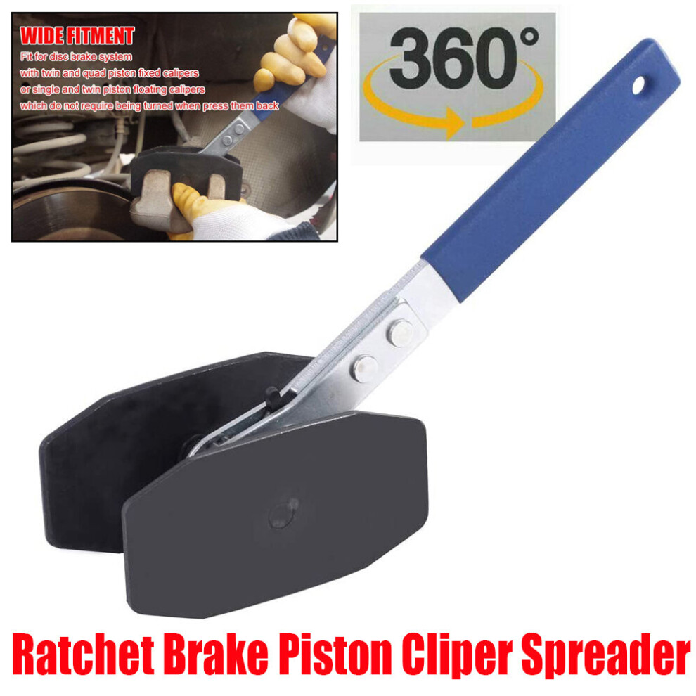 Brake Pad Ratchet Rewind Spreader Press W/ Piston Retracting Caliper 097325003380