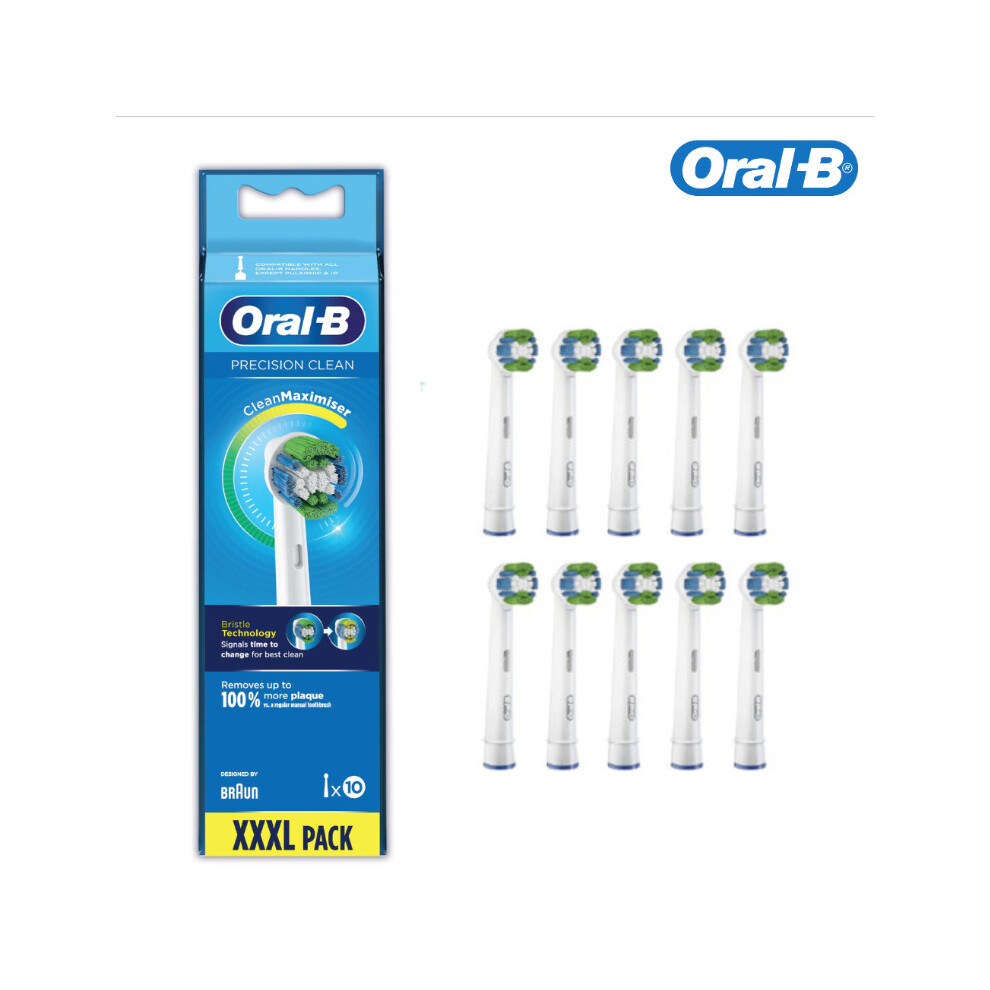 Oral B - Precision Clean Replacement Brush Heads, 10-Count