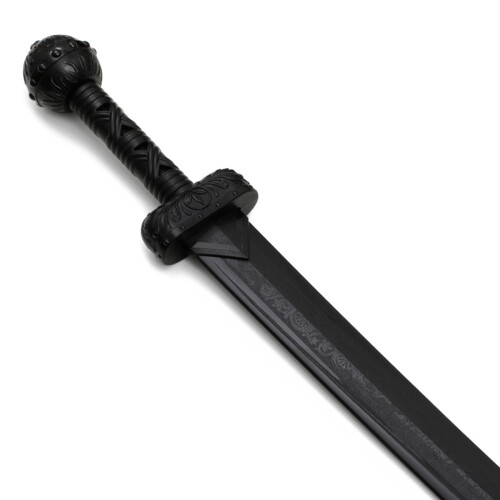 PLAYWELL BLACK POLYPROPYLENE FULL CONTACT ROMAN GLADIATOR SWORD - V1 1