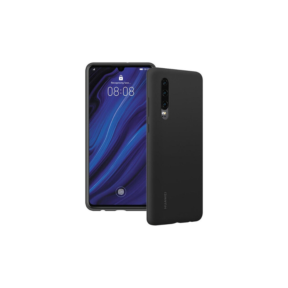 Huawei Silicone Case Cover for Huawei P30 - Black - 51992844