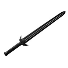 PLAYWELL BLACK POLYPROPYLENE EUROPEAN MEDIEVAL SWORD - PRE ORDER