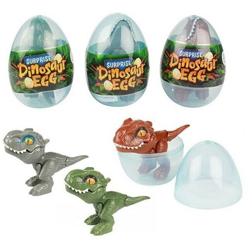 Surprise Dinosaur Egg Mini Dino With Movable Legs 9cm X1 Supplied