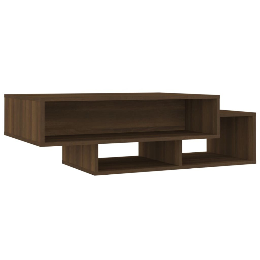 (brown oak) vidaXL Coffee Table Hallway End Sofa Table Tea Side Table Engineered Wood