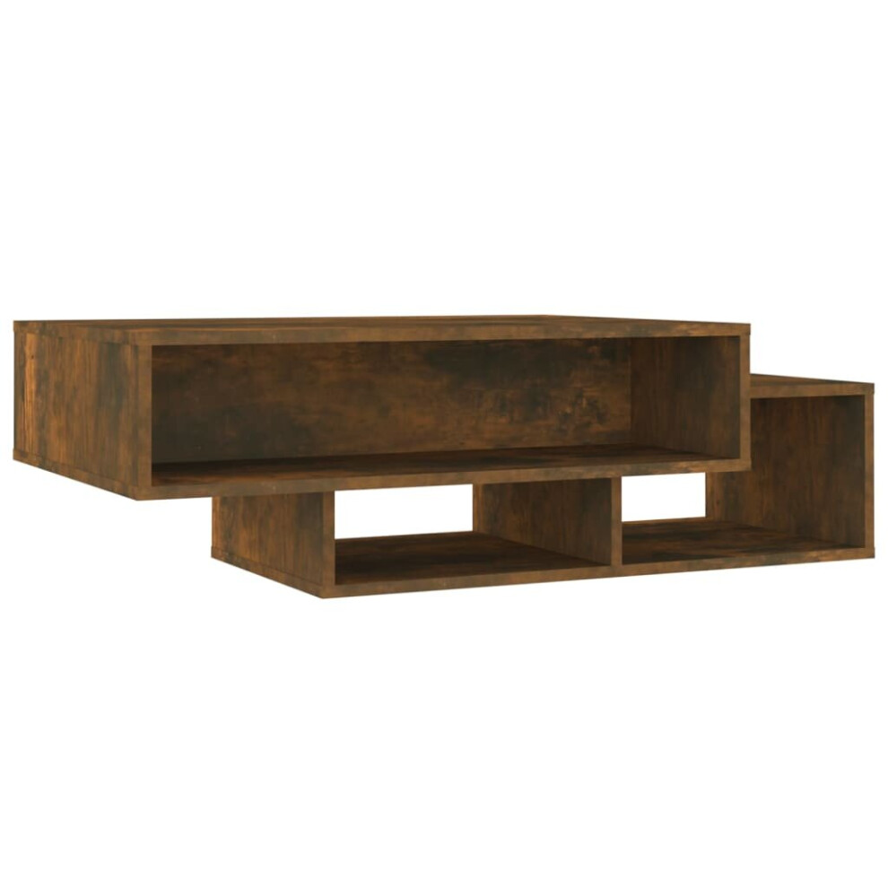 Vidaxl (Smoked Oak) Coffee Table Hallway End Sofa Table Tea Side Table Engineered Wood