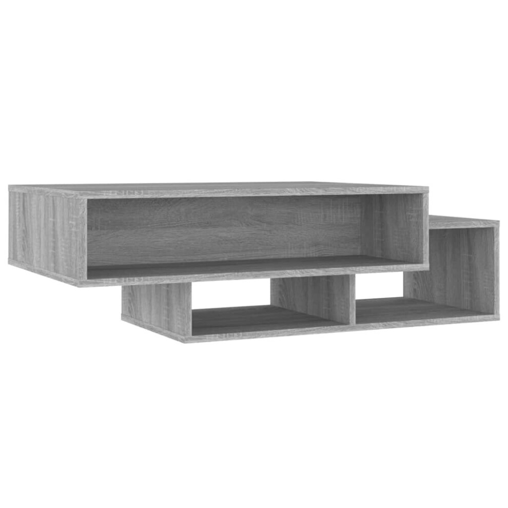 (grey sonoma) vidaXL Coffee Table Engineered Wood Living Room End Sofa Table Multi Colours