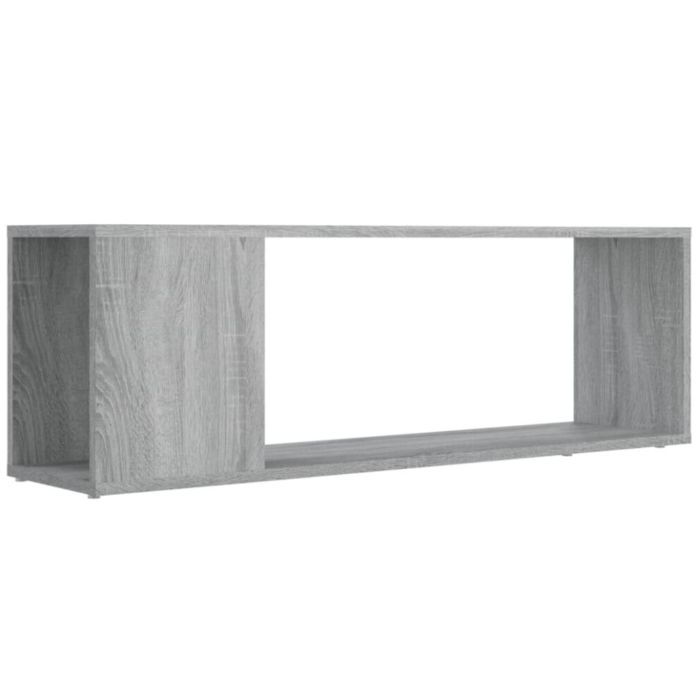 (grey sonoma) vidaXL TV Cabinet Chipboard Living Room Book Plasma Hifi Cabinet Multi Colours