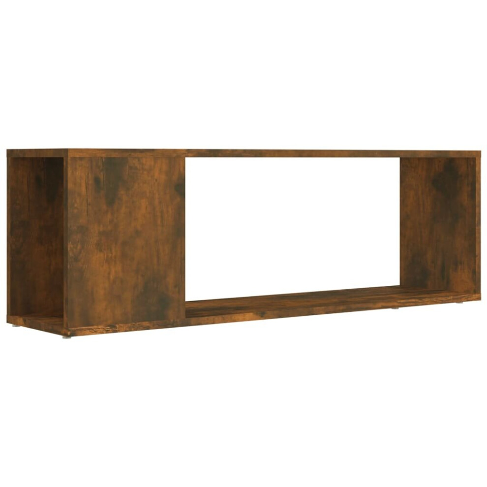 Vidaxl (Smoked Oak) Tv Cabinet Tv Stand Media Tv Unit Entertainment Centre Engineered Wood