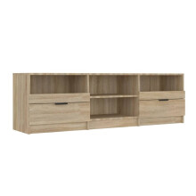 (sonoma oak) vidaXL TV Cabinet Engineered Wood Entertainment Centre Furniture Multi Colours