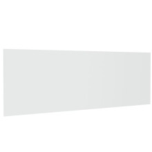 (white) vidaXL Wall Headboard Bed Header Bedroom Wall Bed Headboard Engineered Wood