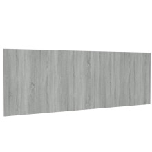 (grey sonoma) vidaXL Wall Headboard Bed Header Bedroom Wall Bed Headboard Engineered Wood