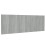 VidaXL (grey sonoma) vidaXL Wall Headboard Bed Header Bedroom Wall Bed Headboard Engineered Wood 1