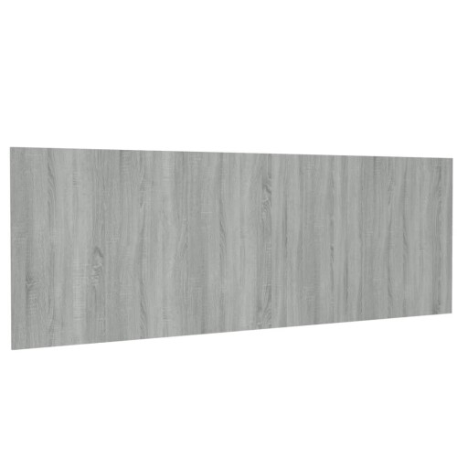 VidaXL (grey sonoma) vidaXL Wall Headboard Bed Header Bedroom Wall Bed Headboard Engineered Wood
